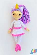 Bunnies and Yarn - Michelle Alvarez - Linda the Unicorn Doll