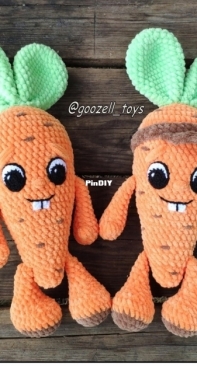 Goozell Toys - Guzel Tinchurina - Mr Carrotkin - Russian