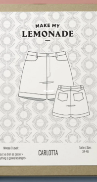 Make My Lemonade - Wear Lemonade - Carlotta - sizes 34-46 - English, French