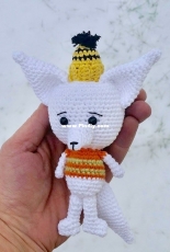 Amidorable Crochet - Jackie Laing - Arctic Fox - Free
