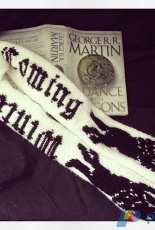 Winter Is Coming Scarf Chart by Laura Semesky/LMSDesigns-Free