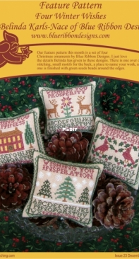 Four Winter Wishes by Blue Ribbon Designs from The Gift of Stitching December 2007  XSD + PCS