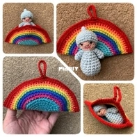 Laura Loves Crochet - Laura Sutcliffe - Rainbow Pocket Pal