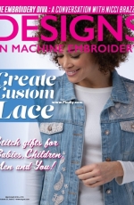 Designs in Machine Embroidery - March/April 2019