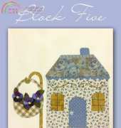Shabby Fabrics-Country Cottages-Block 5
