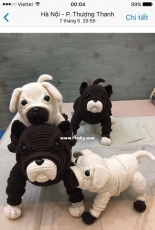 dog bull crochet