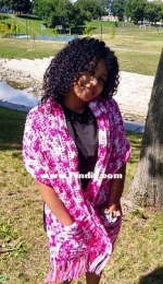 Heather Hagie - Cherry Blossom Bomb Pocket Shawl