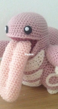 Pokemon Lickitung Amigurumi