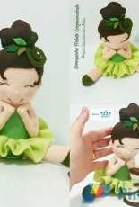 Cristiane Débora - Bonequinha Virtude: Longanimidade / Virtue Doll: Long-suffering Felt Pattern - Portuguese - Free 4 of 9