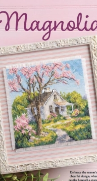 magnolia from Just CrossStitch - Volume 44, No. 1 - Spring 202