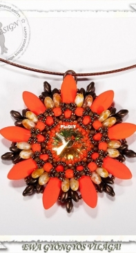 Ewa Design - Ewa Gyongyos Vilaga - Ziana Pendant - Hungarian / English