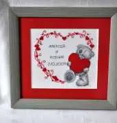 Anchor Me To You Tatty Teddy TT222 Wedding Heart