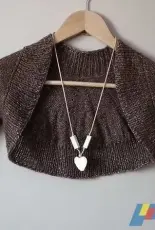 Clove Shrug/Bolero by Jane Wileman-Free