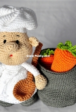 Haekelgetier - Motley Crochet Crew - Sandra Hawlik - Artur the Master Cook - Russian - Translated - Free