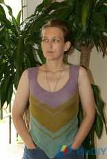 Roving Crafters-The Vee Tee by Jen Zeyen-Free