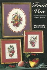 Country Cross-Stitch Book 87 - Fruit Vine by Frankie Buckley XSD