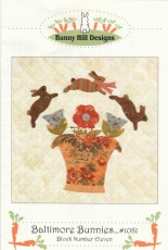 Bunny Hill Designs 1081 Baltimore Bunnies Block Eleven