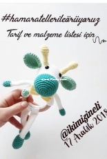 Ikimizineli - Giraffe Teether Toy - Turkish