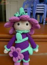 eggplant doll
