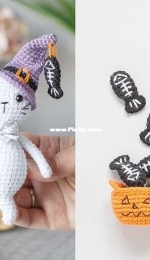Planet Piu - Tatiana Saienko - Halloween Ghost Cat - English