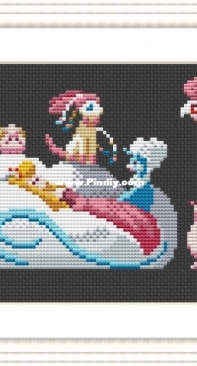 My Easy Stitch - Princess Aurora Fantasy by Oly Krumax