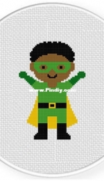 Daily Cross Stitch - Hero Boy