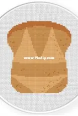 Daily Cross Stitch - Bikini Toast