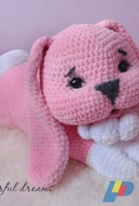 Colorful dreams - Olga Muzalevskaya -The big softy Bunny - English and German