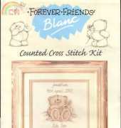 Anchor Forever Friends Blanc FRC 44 Birth sampler
