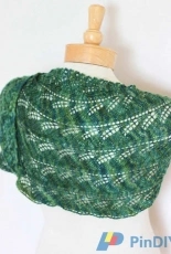 PicnicKnits-Whitman Shawl by Corrina Ferguson