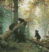 Artecy Cross Stitch - Morning in a Pine Forest