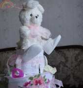 diaper cake for my Granddaughter Haneczki