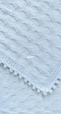 Polka Dot Baby Blanket by Lynn Spencer