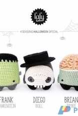 Lalylala - Lydia Tresselt - Four Seasons Special Halloween - Frankenstein Frank Skull Diego Zombie Brian