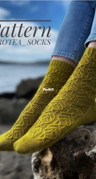 Protea socks - kvassvet - Russian