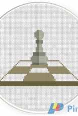 Daily Cross Stitch  - Pawn
