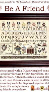 Needlework Press - Be a Friend
