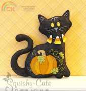 Squishy-Cute Designs - Midnight the Halloween Cat