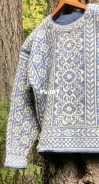 Wintergarden Pullover by Mary Ann Stephens