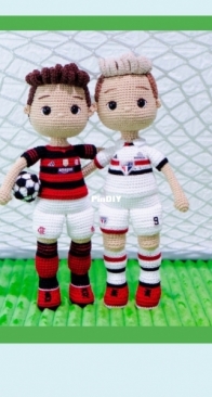 Meu Atelie Croche - Priscila de Oliveira - Sao Paulo  & Flamengo - Portuguese