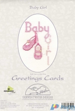 Derwentwater Designs CDG18 - Greetings Cards - Baby Girl