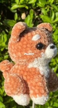 Kitty x crochets - Kittyxcrochets - Tiya - Clover the Chubby Shiba Inu - Free