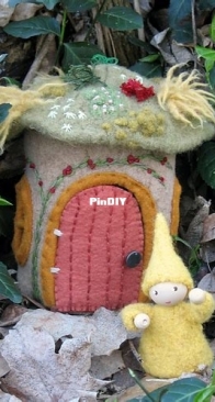 Gnome Home by Katie Startzman - Hedgehog Lane