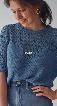 Provence Top by Ekaterina Vorobeva - ThisCosyNest - English, Russian