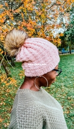 Hopeful Slouchy Beanie by Kunbi Ayo-Okanlawon-Free
