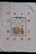 Bless Bunny Teddy and Me Blanket