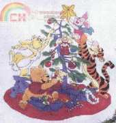 Disney 34015 Pooh and Friends - Tree Trimming