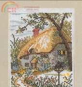 Permin 12-4155 Thatched Country Cottage