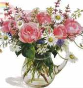 I Love CrossStitchHF-001 Bouquet 01