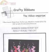 crafty ribbons holly hocks the cat